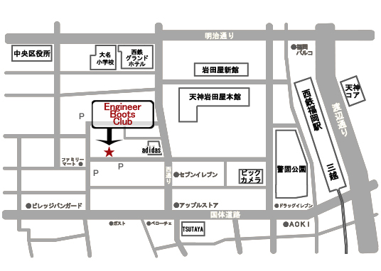 店舗ご案内地図