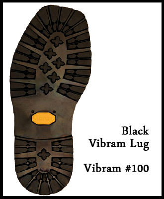 Black Vibram Lug